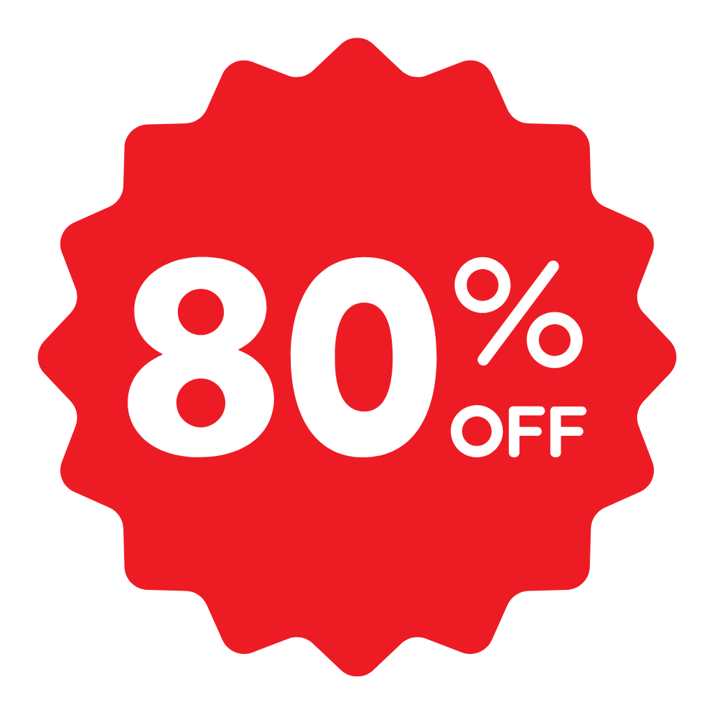 Save 80% On Hosting With Free Domain