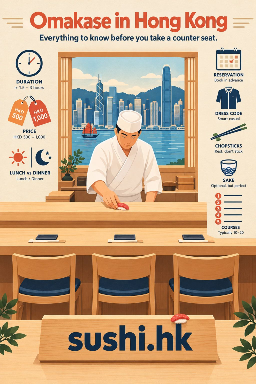 Omakase in Hong Kong