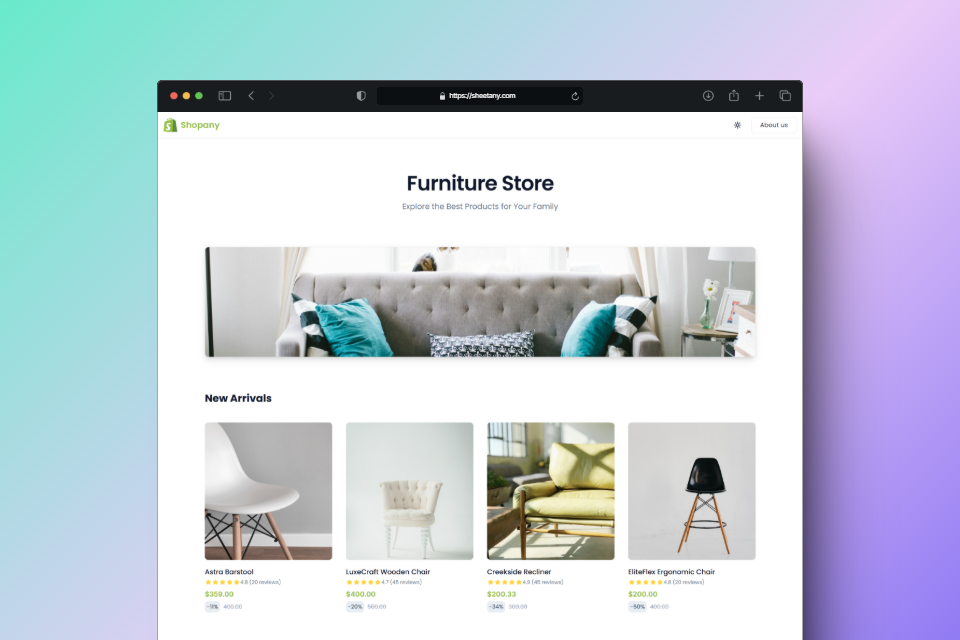 Sheetany Ecommerce Template: The Best WordPress Alternative for Online Stores